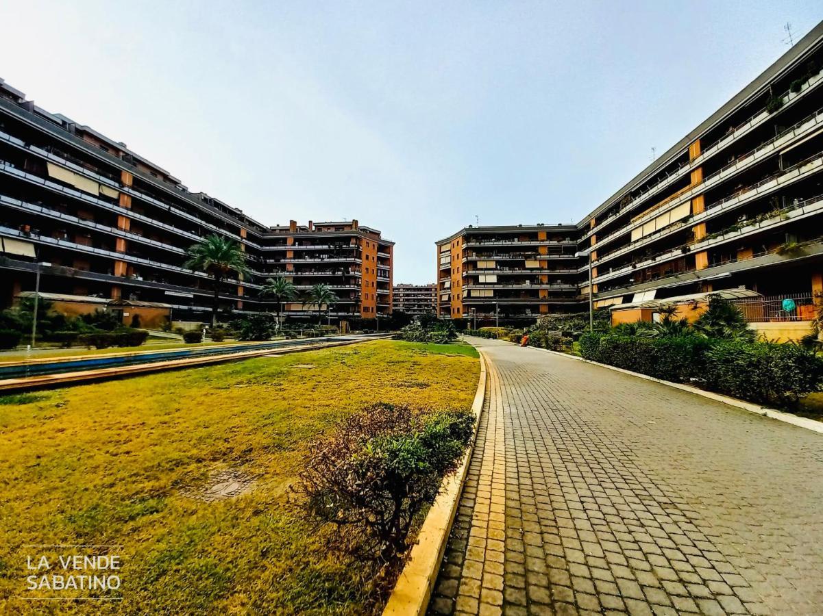 Appartamento Tra Aeroporto Davinci E Fiera Di Roma Fiumicino Exterior photo